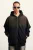 BE ™️| ÁO KHOÁC HOODIE OVERSIZE WASH MŨ TRÙM KÉO KHÓA W0136