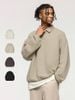 INF®️| ÁO SWEATER NỈ LÔNG CỪU DÁNG RỘNG CỔ POLO OUTDOOR UNISEX INF 4393