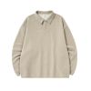 INF®️| ÁO SWEATER NỈ LÔNG CỪU DÁNG RỘNG CỔ POLO OUTDOOR UNISEX INF 4393