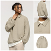 INF®️| ÁO SWEATER NỈ LÔNG CỪU DÁNG RỘNG CỔ POLO OUTDOOR UNISEX INF 4393
