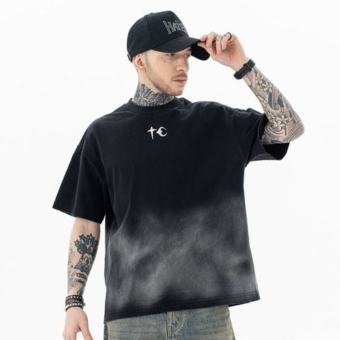 FG®️| ÁO THUN CỔ TRÒN NGẮN TAY  WASH CỔ ĐIỂN FG F030