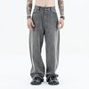 FG®️| QUẦN JEANS ỐNG RỘNG WASH XÁM CARBON RETRO UNISEX FG ZB300