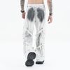 FG®️| QUẦN JEANS ỐNG RỘNG WASH TRẮNG BẨN UNISEX FG ZB304