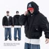 FG®️| ÁO KHOÁC BAY MŨ TRÙM NHIỀU TÚI DÁNG TO RETRO UNISEX FG SW286