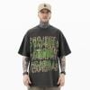 FG®️| ÁO THUN CỔ TRÒN NGẮN TAY DÁNG RỘNG GRAFFITI FG F024