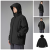 INF®️| ÁO KHOÁC GIỮ NHIỆT 2 TRONG 1, MŨ TRÙM ĐẤU CHỐNG NƯỚC UNISEX INF 5392