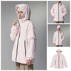 INF®️| ÁO KHOÁC GIỮ NHIỆT 2 TRONG 1, MŨ TRÙM ĐẤU CHỐNG NƯỚC UNISEX INF 5392