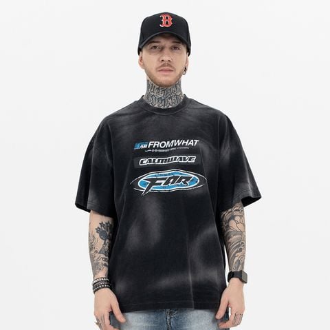 FG®️| ÁO THUN CỔ TRÒN NGẮN TAY GRAFFITI FG F050