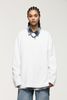 INF®️| ÁO SWEATER COTTON RỘNG CỔ NỬA VIỀN THÔ UNISEX INF 4397