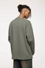 INF®️| ÁO SWEATER COTTON RỘNG CỔ NỬA VIỀN THÔ UNISEX INF 4397