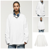 INF®️| ÁO SWEATER COTTON RỘNG CỔ NỬA VIỀN THÔ UNISEX INF 4397