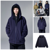 INF®️| ÁO KHOÁC  KHÓA KÉO MŨ TRÙM ĐẦU ĐÀN HỒI 4 CHIỀU HYDRO CHỐNG GIÓ UNISEX INF 5364