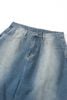 INF®️| QUẦN JEANS ỐNG RỘNG TÚI NGƯỢC WASH LOOSE UNISEX INF 13360