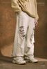 INF ™️| QUẦN JEANS ỐNG RỘNG RÁCH SỎI PHONG CÁCH WASTELAND RETRO INF 13291
