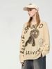 INF®️| ÁO LEN PHUN SƠN HOẠT HÌNH SÂU BƯỚM UNISEX INF 10215