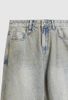 INF®️| QUẦN JEANS ỐNG RỘNG CẮT GIẶT INF 12376