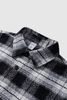 INF®️| ÁO KHOÁC SƠ MI DÀI TAY KẺ SỌC DÁNG RỘNG UNISEX INF 7075