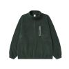 INF®️| ÁO KHOÁC NỈ CỔ HỞ LÔNG CỪU KHÓA KÉO UNISEX INF 4395