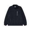 INF®️| ÁO KHOÁC NỈ CỔ HỞ LÔNG CỪU KHÓA KÉO UNISEX INF 4395