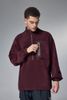 INF®️| ÁO KHOÁC NỈ CỔ HỞ LÔNG CỪU KHÓA KÉO UNISEX INF 4395