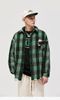 INF®️|  PLAID FRINGED SHIRTS UNISEX  INF 7032