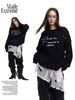 MADEEXTREME®️| ÁO LEN THÊU CHỮ HỌA TIẾT UNISEX MADE YH24002