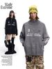 MADEEXTREME®️| ÁO LEN SỌC KHỐI MÀU THÊU PHONG CÁCH THỂ THAO UNISEX MADE YH24003