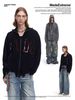 MADEEXTREME®️| ÁO LEN THÊU CHỮ HỌA TIẾT UNISEX MADE YH24005