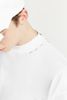 INF®️| ÁO THUN THÊU CỔ CAO NHỎ NGẮN TAY DÁNG RỘNG TRƠN INF 3053