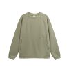 INF®️| ÁO SWEATER NHUNG CỔ TRÒN GIỮ NHIỆT TRƠN MÀU UNISEX INF 4383