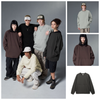 INF®️| ÁO SWEATER NHUNG CỔ TRÒN GIỮ NHIỆT TRƠN MÀU UNISEX INF 4383