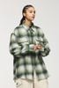 INF®️| ÁO KHOÁC SƠ MI DÀI TAY KẺ SỌC RETRO NHẬT BẢN CÓ TÚI  UNISEX INF 7082