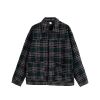 INF®️| ÁO KHOÁC SƠ MI DÀI TAY KẺ SỌC RETRO DÁNG RỘNG CARDIGAN UNISEX INF 7076