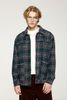 INF®️| ÁO KHOÁC SƠ MI DÀI TAY KẺ SỌC RETRO DÁNG RỘNG CARDIGAN UNISEX INF 7076