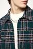 INF®️| ÁO KHOÁC SƠ MI DÀI TAY KẺ SỌC RETRO DÁNG RỘNG CARDIGAN UNISEX INF 7076
