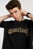 INF®️| ÁO THUN CỔ LỌ NGẮN TAY DÁNG RỘNG IN HÌNH WASTELAND INF 3031