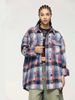 INF®️| ÁO KHOÁC SƠ MI DÀI TAY KẺ SỌC RETRO DÁNG RỘNG CARDIGAN UNISEX INF 7081