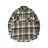 INF®️| ÁO KHOÁC SƠ MI DÀI TAY KẺ SỌC RETRO DÁNG RỘNG CARDIGAN UNISEX INF 7081
