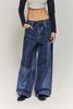 INF®️| QUẦN JEANS IN KỸ THUẬT SỐ CẮT CHẮP VÁ DÁNG SUÔNG INF 13419