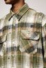 INF®️| ÁO KHOÁC SƠ MI DÀI TAY KẺ SỌC RETRO DÁNG RỘNG CARDIGAN UNISEX INF 7081