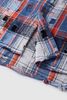 INF®️| ÁO KHOÁC SƠ MI DÀI TAY KẺ SỌC RETRO DÁNG RỘNG CARDIGAN UNISEX INF 7081