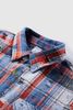 INF®️| ÁO KHOÁC SƠ MI DÀI TAY KẺ SỌC RETRO DÁNG RỘNG CARDIGAN UNISEX INF 7081