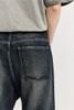 INF®️| QUẦN JEANS ỐNG RỘNG CHẢI XƯỚC RETRO INF 12481