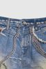 INF®️| QUẦN JEANS DÂY XÍCH IN KỸ THUẬT SỐ DÁNG SUÔNG UNISEX INF 13446