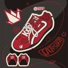 CATSOFA ™️| GIÀY SNEAKER 4444 RED UNISEX CAT&SOFA CS25001
