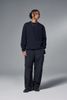 INF®️| ÁO SWEATER CỔ TRÒN DÁNG RỘNG NHUNG MỊN UNISEX INF 612W24