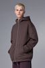 INF®️| ÁO KHOÁC NHUNG MŨ TRÙM  KHÓA KÉO GIỮ NHIỆT TỐT UNISEX INF 5322