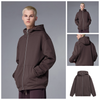 INF®️| ÁO KHOÁC NHUNG MŨ TRÙM  KHÓA KÉO GIỮ NHIỆT TỐT UNISEX INF 5322