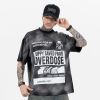 FG®️| ÁO THUN CỔ TRÒN NGẮN TAY IN HÌNH OVERDOSE FG F007
