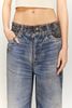 INF®️| QUẦN JEANS HIGHT STREET HOA ĐIỀU IN KỸ THUẬT SỐ DÁNG SUÔNG UNISEX INF 13424